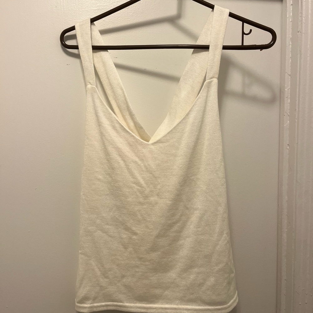 White Women's Camisole Top